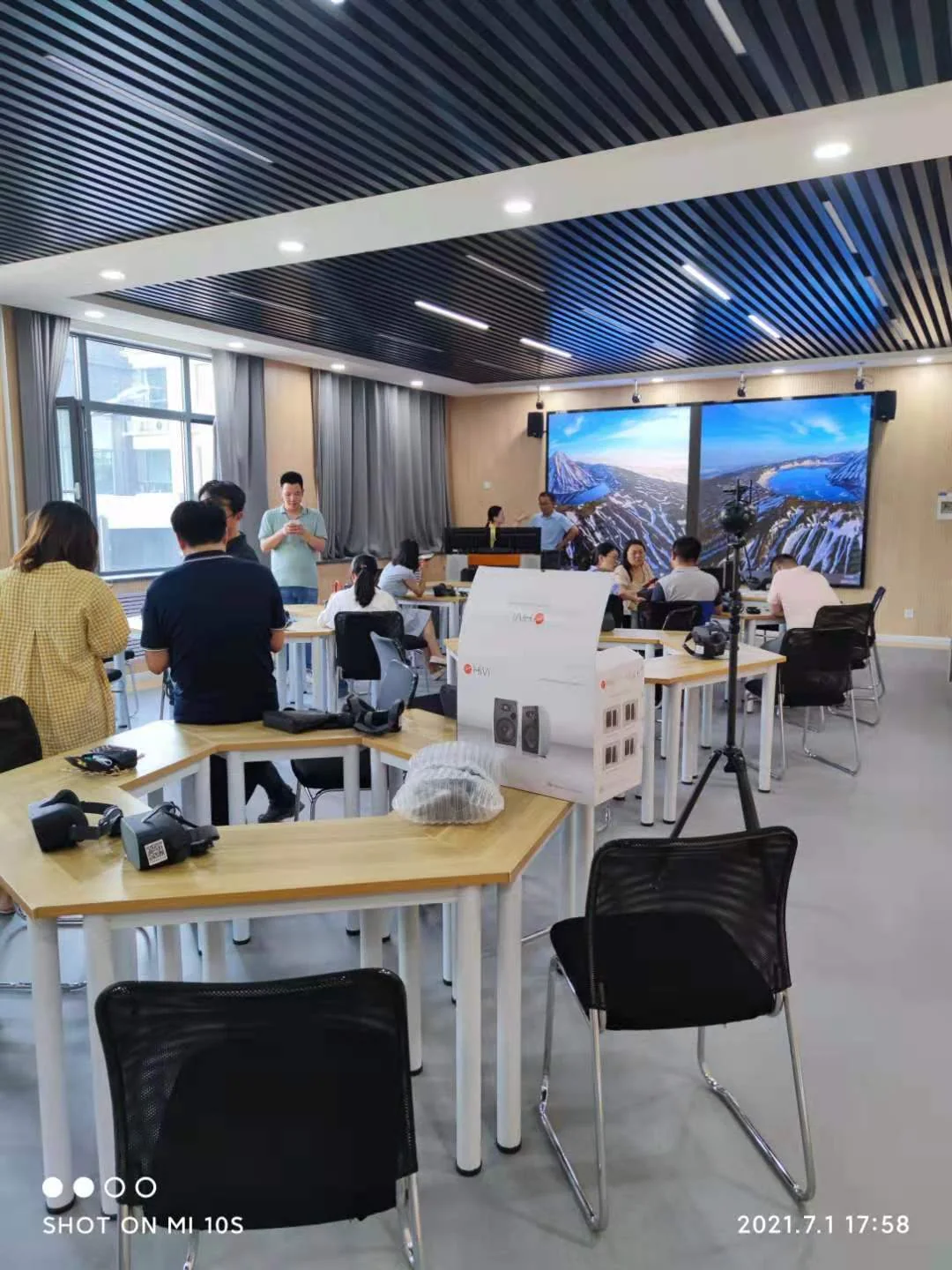 山西农业大学XR沉浸式实训教室案例实景